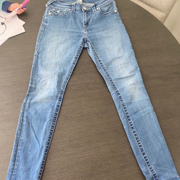 True Religion Curvy Skinny Jeans Flap Pocket 28 - Picture 10 of 14